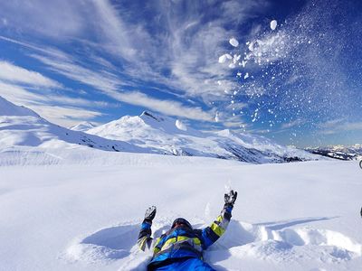 Schneehöhen Semesterende-Skireisen