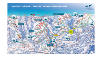 Pistenplan Kleinwalsertal