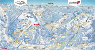 SkiWorld Ahrntal Pistenplan